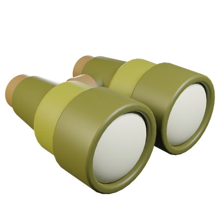 Binocular  3D Icon