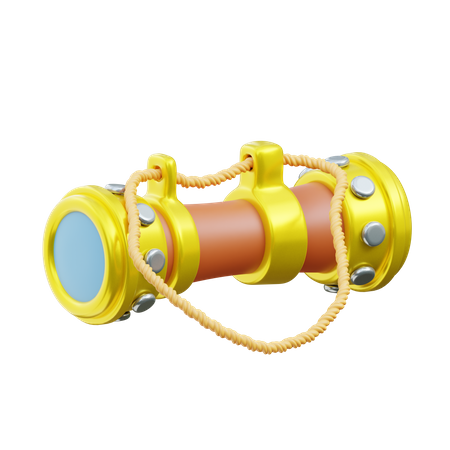Binocular  3D Icon