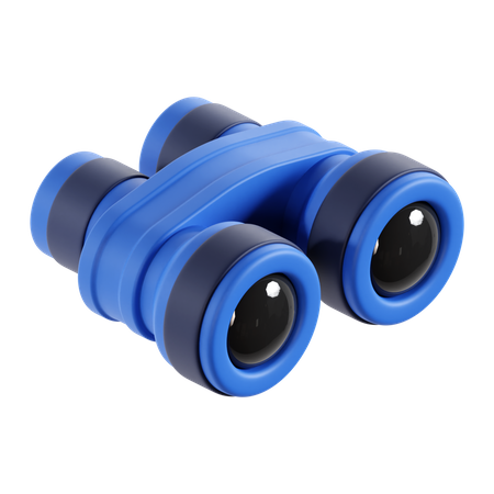 Binocular 3D Icon