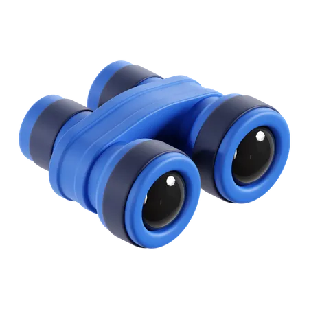 Binocular 3D Icon