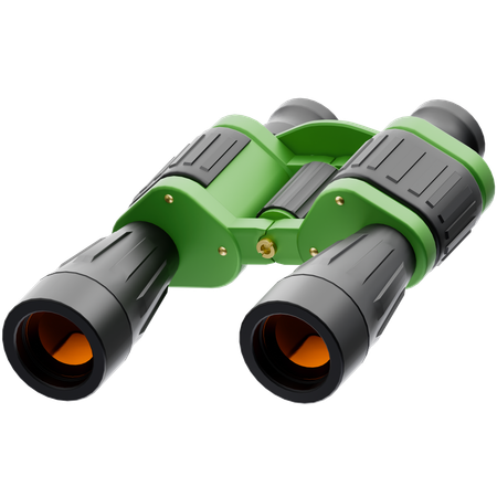 쌍안경 군사  3D Icon