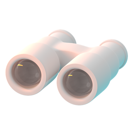 Binocular  3D Icon