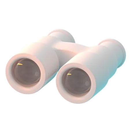 Binocular  3D Icon