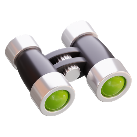 Binocular  3D Icon