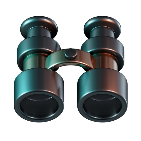 Binoculars  3D Icon
