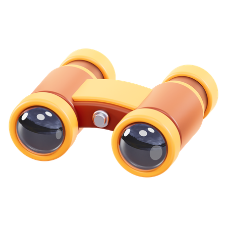 双眼鏡  3D Icon