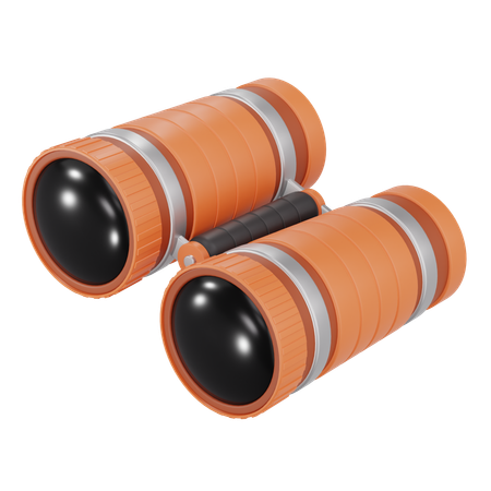 Binoculars  3D Icon