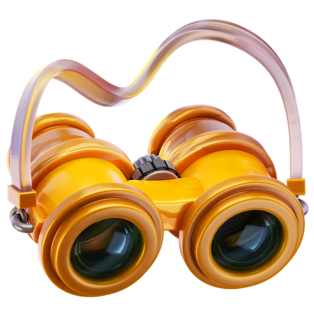 Binoculars  3D Icon