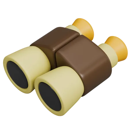 Binoculars  3D Icon