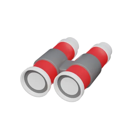 Binoculars  3D Icon
