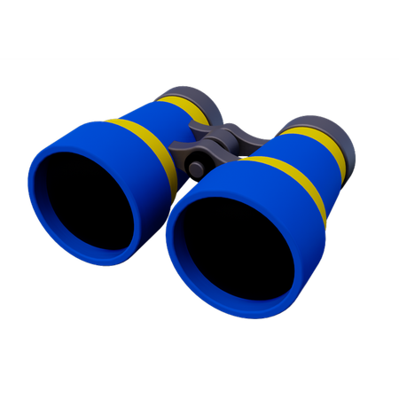 Binoculars  3D Icon