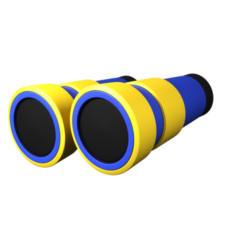 Binoculars  3D Icon