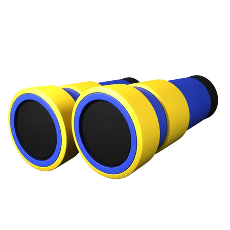 Binoculars  3D Icon