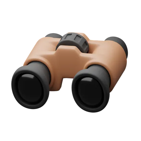 Binoculars  3D Icon