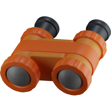 Binoculars  3D Icon