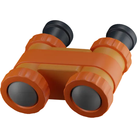 Binoculars  3D Icon