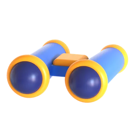 Binoculars  3D Icon