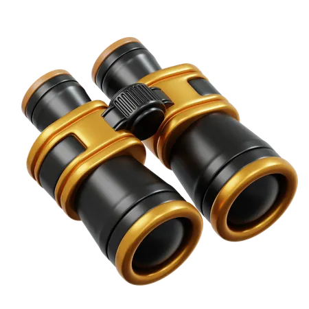 Binoculars  3D Icon