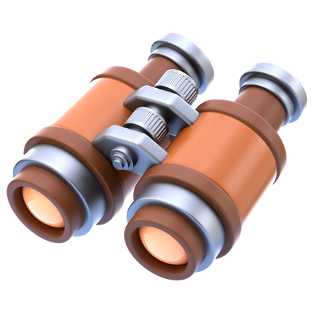 Binoculars  3D Icon