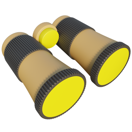 Binoculars  3D Icon