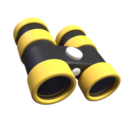 Binoculars  3D Icon