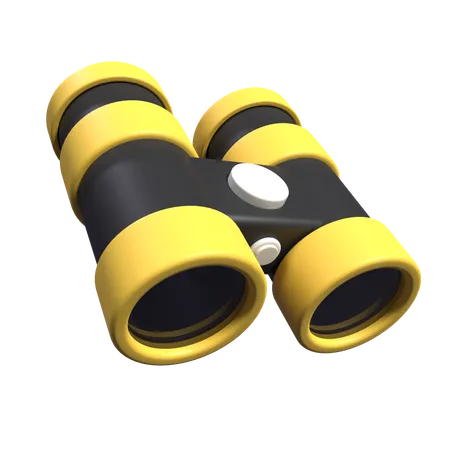 Binoculars  3D Icon