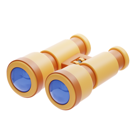 Binoculars  3D Icon