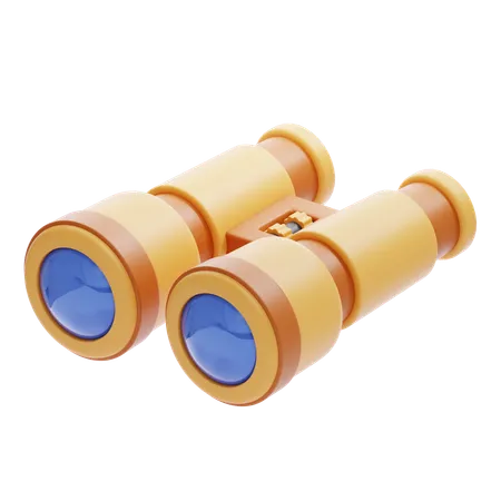 Binoculars  3D Icon