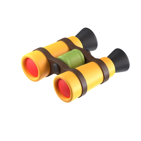 Binoculars  3D Icon