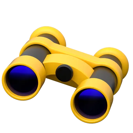 Binoculars  3D Icon