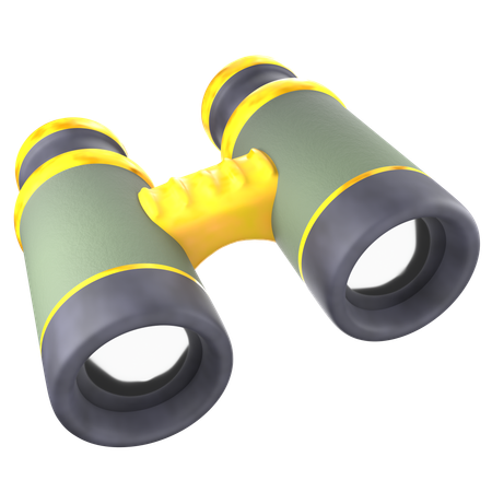 Binoculars  3D Icon