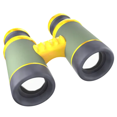 Binoculars  3D Icon