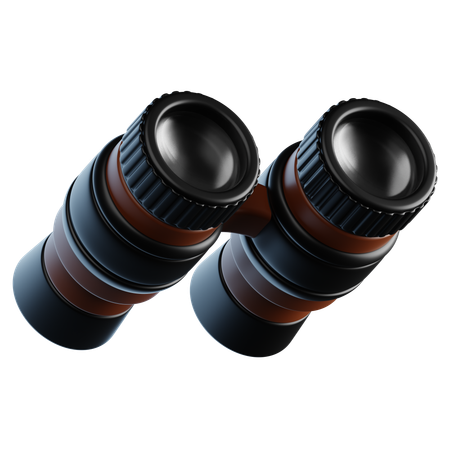 Binoculars  3D Icon