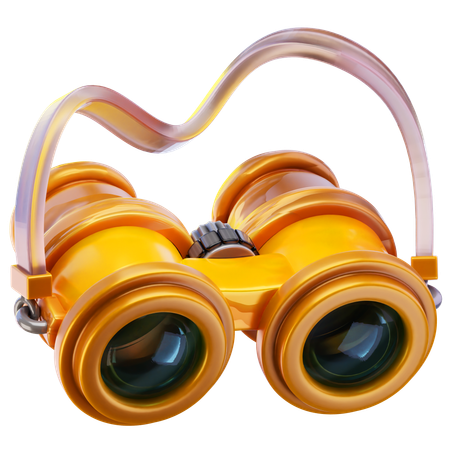 Binoculars  3D Icon