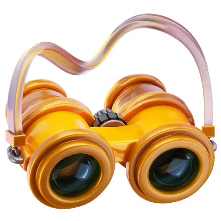 Binoculars  3D Icon