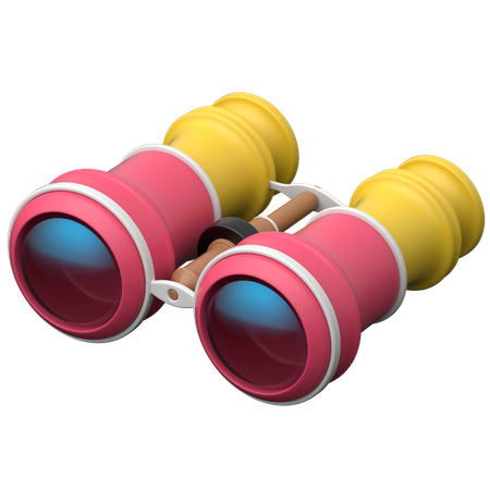 Binoculars  3D Icon