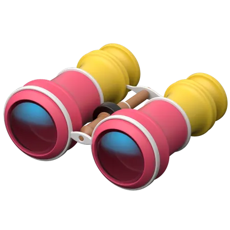 Binoculars  3D Icon