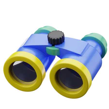 Binoculars  3D Icon