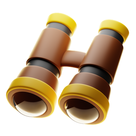Binoculars  3D Icon