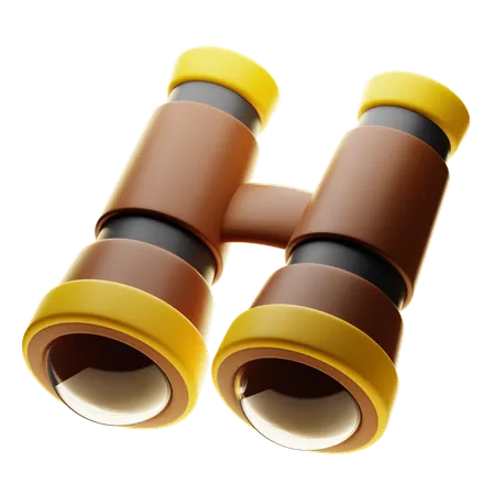 Binoculars  3D Icon