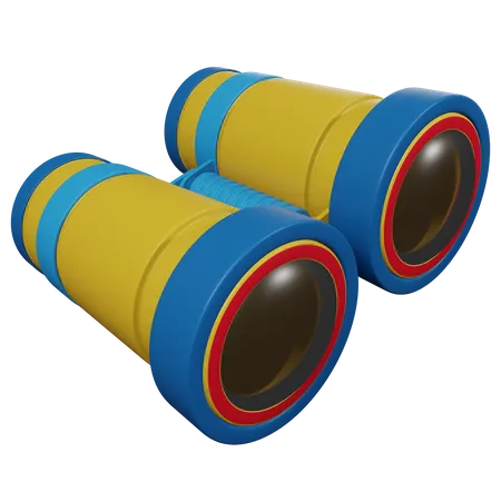 Binoculars  3D Icon