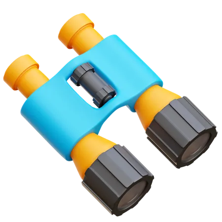 Binoculars  3D Icon