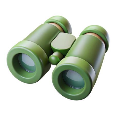 Binoculars  3D Icon