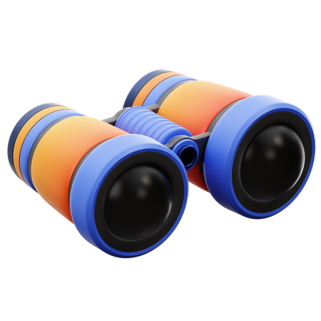 Binoculars  3D Icon