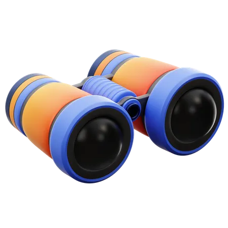 Binoculars  3D Icon