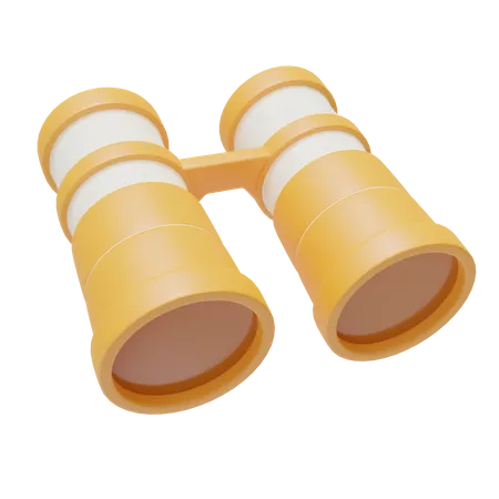 Binoculars  3D Icon