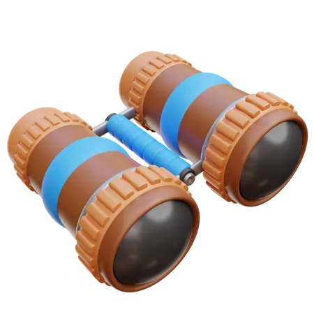 Binoculars  3D Icon