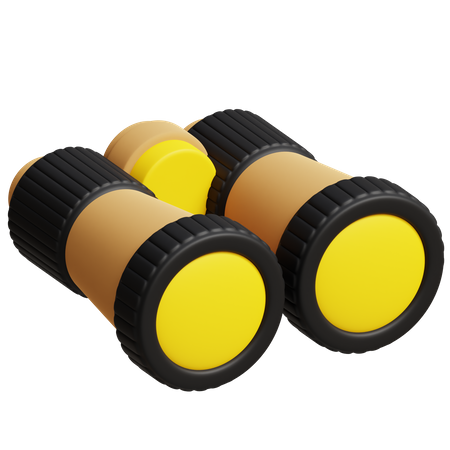 Binoculars  3D Icon