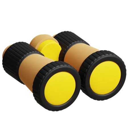 Binoculars  3D Icon