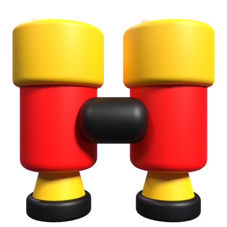 Binoculars  3D Icon